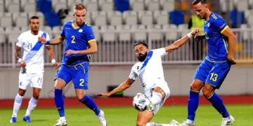Greqia publikon listën e futbollistëve të ftuar për ndeshjet me Kosovën