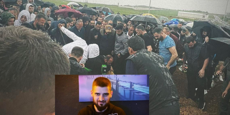 “Na shkoi më i miri”/ I jepet lamtumira e fundit 30-vjeçarit që u vra në Ferizaj