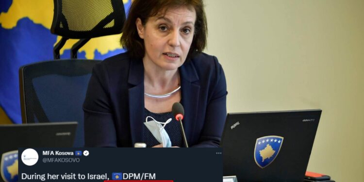 Gërvalla ia huq sërish, këtë herë e ngatërron emrin e ministrit të jashtëm izraelit