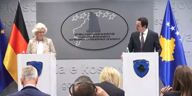 Dialogu, liberalizimi e anëtarësimi në BE e NATO/ Çfarë mesazhe dha ministrja gjermane sot në Kosovë