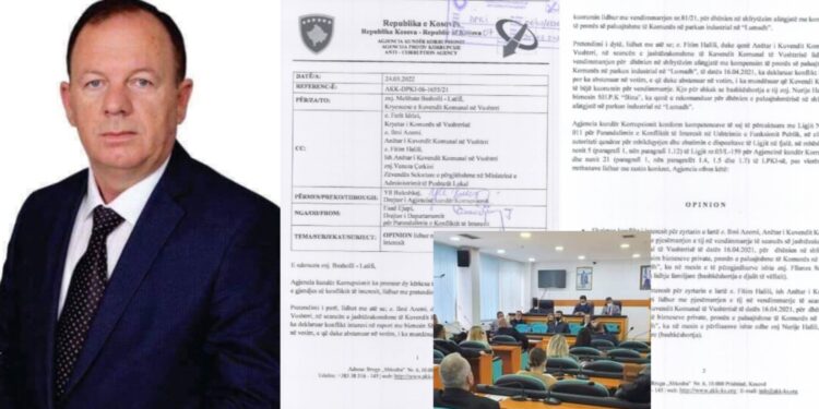 Agjencia Kundër Korrupsionit konstaton se asamblisti Ilmi Azemi i mundësoi familjares marrjen e pronës komunale në Vushtrri duke shkelur ligjin (Dokument)