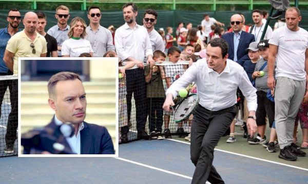 “Kryeministri qenka fantastik” – nënkryetari i Prishtinës bën tifo për kryeministrin Kurtin teksa luan tenis