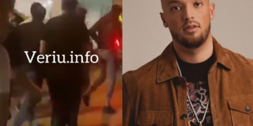 Veriu.info ju sjellë pamje ekskluzive nga momenti kur sulmohet ne Vienë eskorta e rep artistit Azet, dëgjohen edhe të shtëna armësh