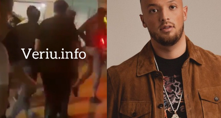 Veriu.info ju sjellë pamje ekskluzive nga momenti kur sulmohet ne Vienë eskorta e rep artistit Azet, dëgjohen edhe të shtëna armësh