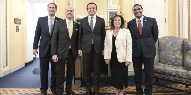 Kurti takoi kongresistët amerikanë Jones, Aderholt, Himes, McClain dhe Torres