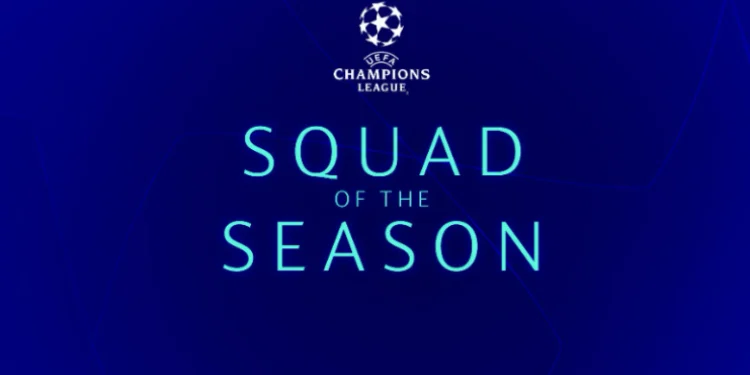 UEFA publikon formacionin e edicionit 2021/22 në Ligën e Kampionëve