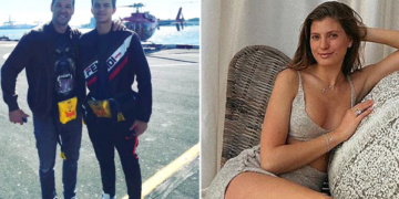 Ballack në lidhje me modelen 24 vjet më të re, e cila ishte mike e djalit të tij që vdiq tragjikisht vitin e kaluar