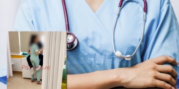 SKANDALOZE: Infermierja në Kumanovë kapet në momente intime (VIDEO)