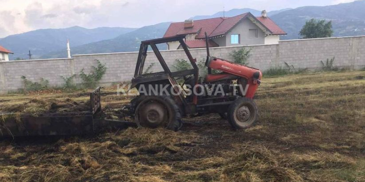 Ky është traktori në të cilin 55 vjeçari nga Prizreni vdiq si pasojë e goditjes nga rrufeja (FOTO)