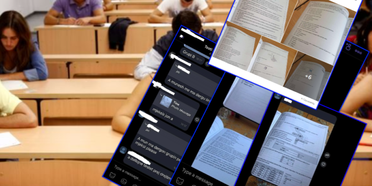 Testi i maturës del në rrjete sociale pak minuta pasi nisi: Kopjim masiv me telefonë