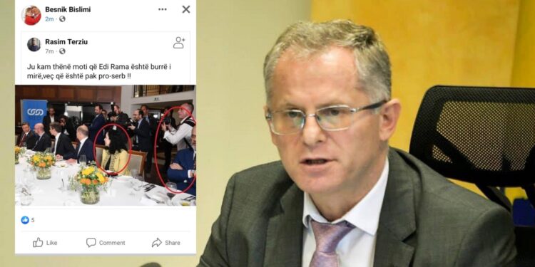 Shkaktoi bujë të madhe, këshilltari i Bislimit thotë se postimi ku Rama quhet pro-serb u shpërnda gabimisht