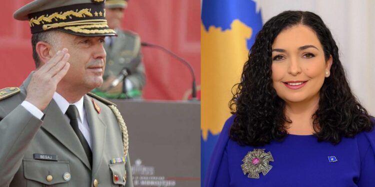 Vjosa Osmani e uron Presidentin e ri të Shqipërisë