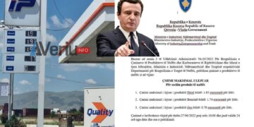 IP Petrol nuk e përfill vendimin e qeverisë për çmimin e naftës, e shet dukshëm më shtrenjt (Foto)