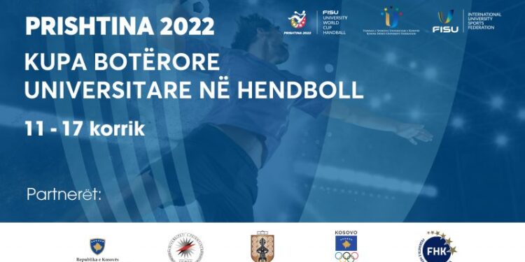 Kosova nikoqire e Kupës Botërore Universitare në hendboll 2022
