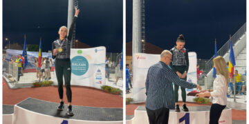 Rekord dhe tjetër medalje e artë, Luiza Gega shkëlqen në Kampionatin Ballkanik