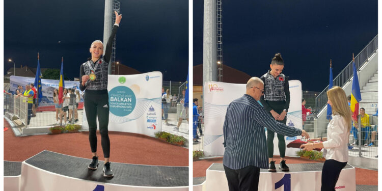 Rekord dhe tjetër medalje e artë, Luiza Gega shkëlqen në Kampionatin Ballkanik