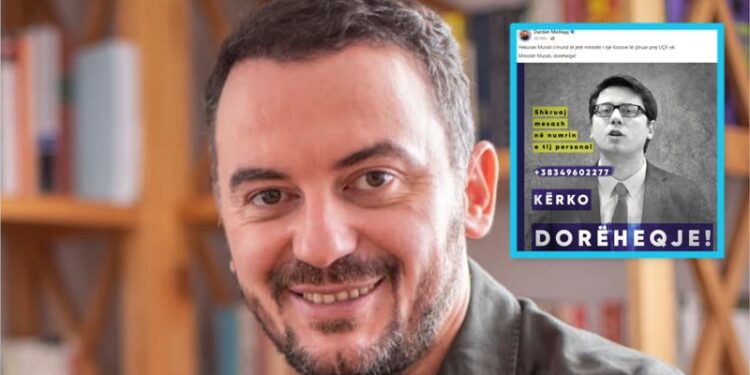 Molliqaj publikon numrin personal të Hekuran Muratit, kërkon me ngulm dorëheqjen e tij