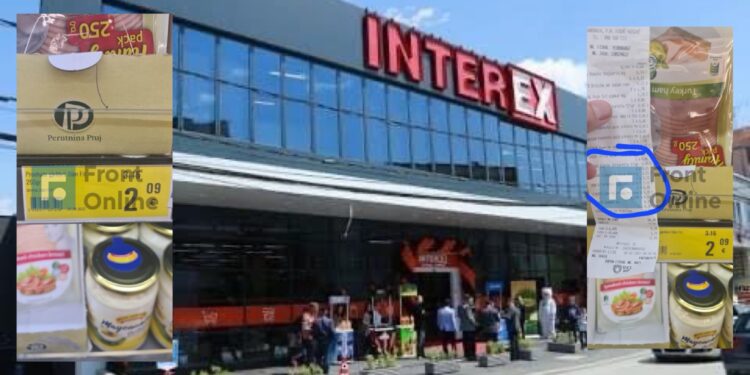 Interex mashtron konsumatorët, çmimet ndryshe në rafte nga ato që paguajnë