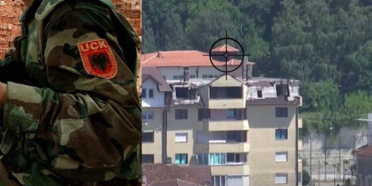 Snajperisti i UÇK-së nga mbi një kilometër largësi e vrau snajperistin serb më 1998
