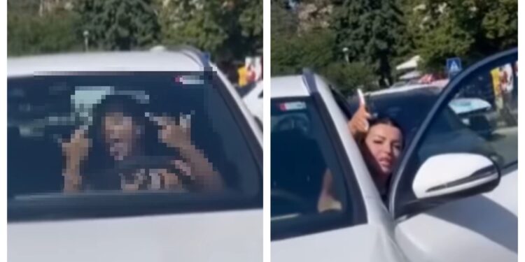 “Babën e kam prokuror”- Prishtinasja gati sa s’e shkel në zebra një vajzë, më pas e kërcënon