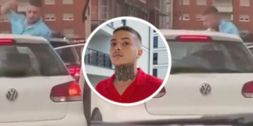 Rrahja brutale e qytetarit në mes të rrugës, si iu vu pas Policia Feros?