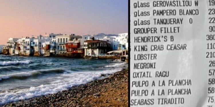 Shifrat e “nxehta” nga Mykonos, fatura 22 500 euro: Bakshish “i çmendur” për stafin
