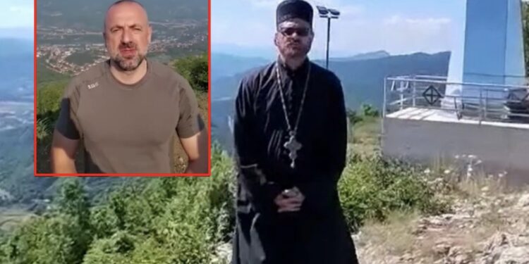 Prifti serb shkon tek vendi ku u paraqit dje Radoiçiq, ja çfarë thotë ai (VIDEO)