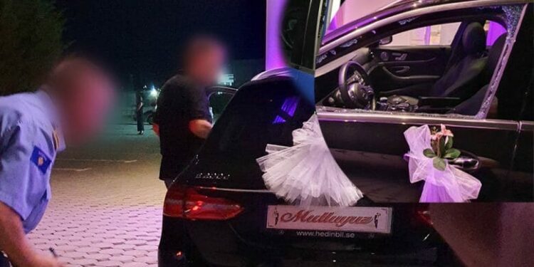 Ndodh në Prizren: Hajnat thyejnë e vjedhin veturat derisa po mbahej dasma, nuk kursejnë as atë të çiftit