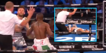 ‘Ia zbukuron fytyrën’: Boksieri e nokauton brutalisht kundërshtarin e tij