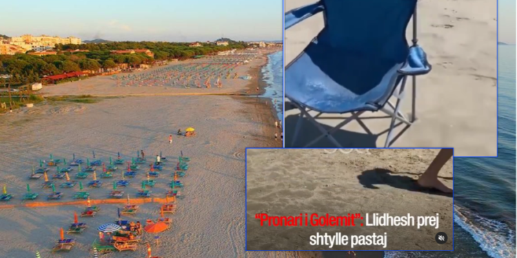 “Të lidhi për shtylle” – Pushuesin në Durrës e kërcënojnë veç pse u ul në karrige buzë plazhit