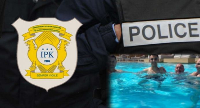 U lanë në pishinë, Inspektorati tregon a bënë shkelje policët që po e shoqërojnë Kurtin