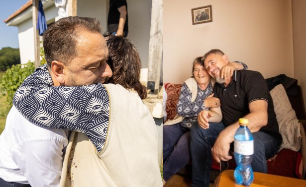 Gjesti human nga Fadil Nura dhe Sami Lushtaku, i dalin në ndihmë familjes skamnore (Foto)