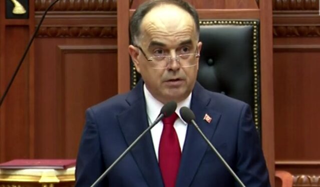 Fjalimi i parë i Bajram Begajt si President i Shqipërisë, nuk e përmend Kosovën