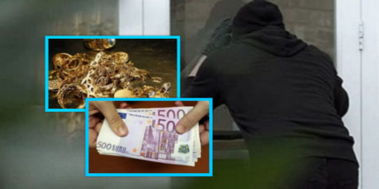 Hajnat hyjnë në shtëpinë e një anëtari të familjes Haradinaj në Gllogjan, vjedhin mijëra euro para, ari e armë