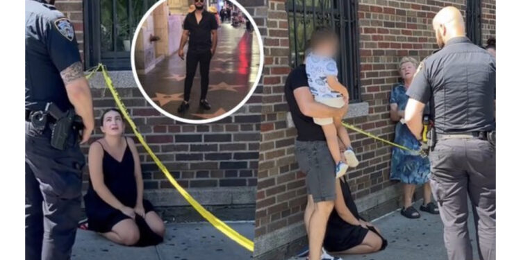 New York Post publikon pamje nga rënia e çiftit shqiptar nga ballkoni