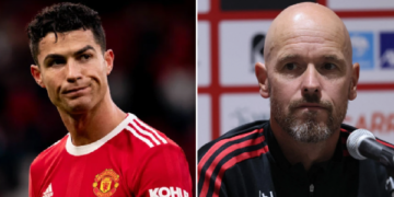 Erik ten Hag jep sinjale pozitive, Ronaldo mund të jetë titullar të dielën