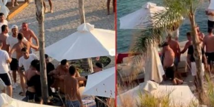 Shpërthen dajaku në Vlorë: Dy të huaj ua ngacmojnë gratë pushuesve – plas përleshja