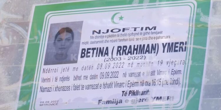 Një muaj paraburgim ndaj burrit që dyshohet se e nxiti të fejuarën 19-vjeçare në vetëvrasje (VIDEO)
