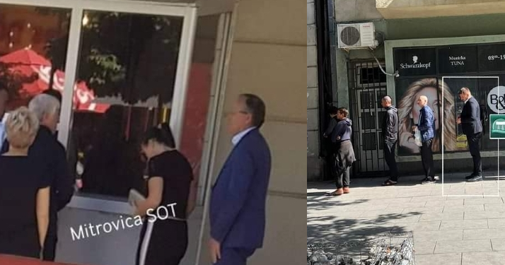 Armend Muja imitom Bedri Hamzën, blen pereca në ditë vikendi në sheshin e qytetit