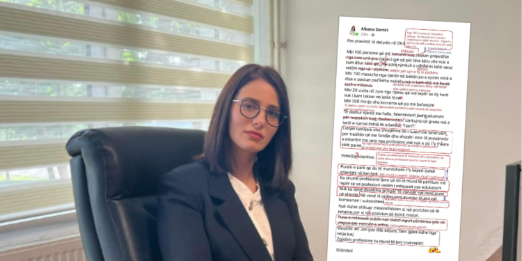 Drejtoresha e re e Arsimit në Gjilan nga radhët e VV-së nuk di të shkruajë