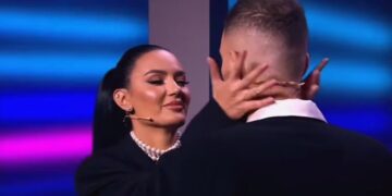 Bora Zemani puth Donald Veshajn në emision (Video)