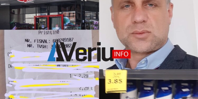 Kryetari i Sindikatës së RTK publikon dëshmi: Viva Fresh Store m’i vodhi 5 euro në një artikull të vetëm