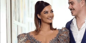 Rita marton vëllain, këndon bashk me Fidanin  në dasëm