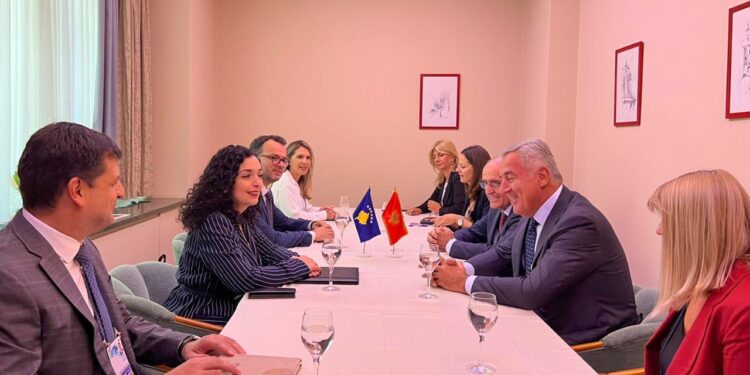 Osmani e Gjukanoviq flasin për të ardhmen euroatlantike