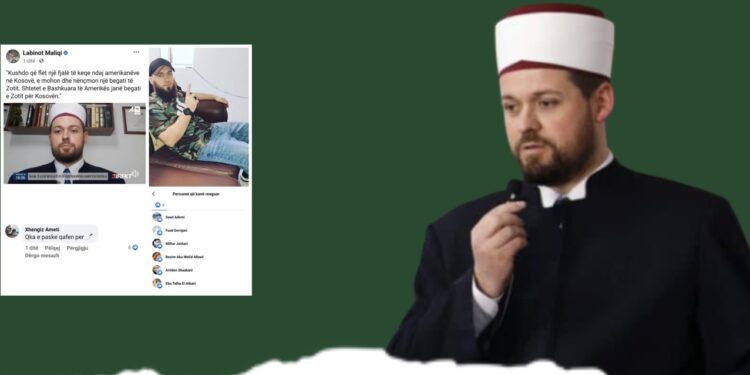 Imami Labinot Maliqi kërcënohet me jetë përmes një komenti në Facebook, policia po e heton rastin