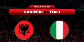 Shqipëria aranzhon ndeshje miqësore me Italinë, e cila do të zhvillohet në “Air Albania Stadium” këtë vit
