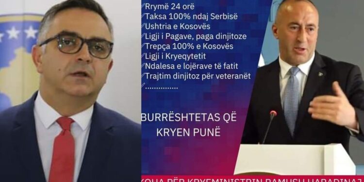 Tahiri kërkon kthimin e Haradinajt në krye të Qeverisë: Koha për kryeministrin Ramush Haradinaj