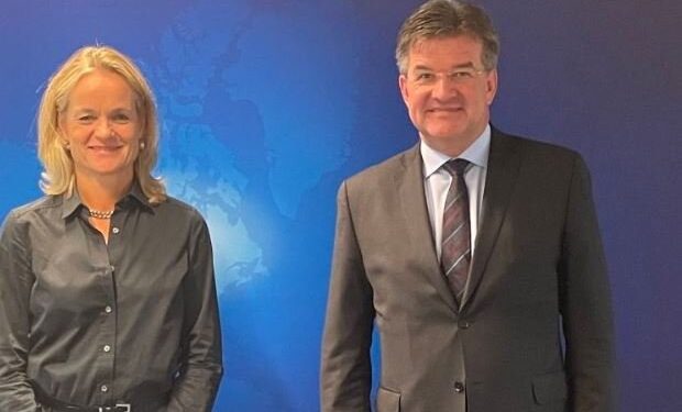 Lajçak takohet me von Cramon, diskutojnë për dialogun Kosovë-Serbi