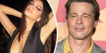 Brad Pitt thuhet se po flirton me modelen Emily Ratajkowski