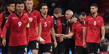 Formacioni i mundshëm i Shqipërisë në ndeshjen kundër Izraelit